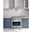 30 in. Haven Collection 4.8 cu. ft. 5 Sealed Burners Gas Range - Liquid Propane