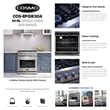 30 in. Haven Collection 4.8 cu. ft. 5 Sealed Burners Gas Range - Liquid Propane