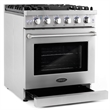 30 in. Haven Collection 4.8 cu. ft. 5 Sealed Burners Gas Range - Liquid Propane