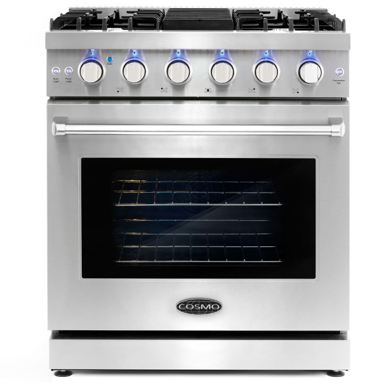 30 in. Haven Collection 4.8 cu. ft. 5 Sealed Burners Gas Range - Liquid Propane