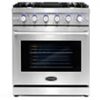 30 in. Haven Collection 4.8 cu. ft. 5 Sealed Burners Gas Range - Liquid Propane