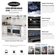 48 in. Haven Collection 7 cu. ft. Double Oven Gas Range - Liquid Propane