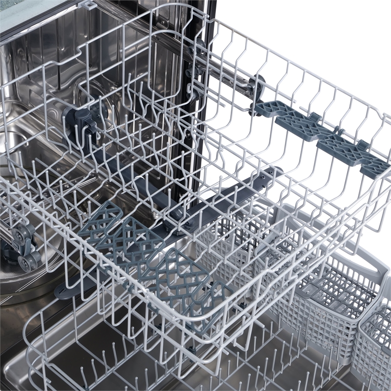 Cosmo 48 in. Gas Range & Hood & Dishwasher & Refrigerator Set - Liquid Propane