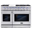 Cosmo COS-EPGR486G 48 in. Gas Range & Hood & Dishwasher Set - Liquid Propane