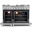 Cosmo COS-EPGR486G 48 in. Gas Range & Hood & Dishwasher Set - Liquid Propane