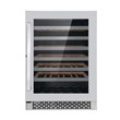 Cosmo 48 in. Range & Hood & Dishwasher & Wine Cooler & Fridge & Microwave Set