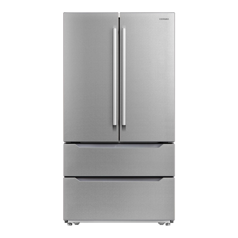 Cosmo 48 in. Range & Hood & Dishwasher & Wine Cooler & Fridge & Microwave Set
