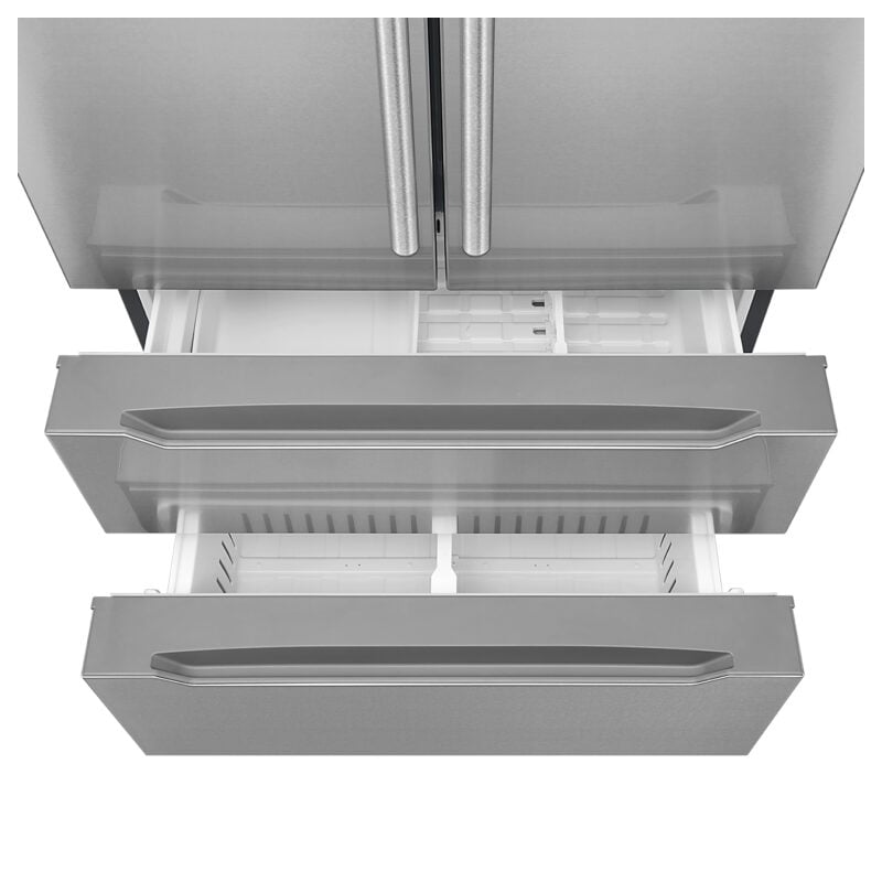 Cosmo 48 in. Double Oven Gas Range & Dishwasher & Wine Cooler & Refrigerator Set