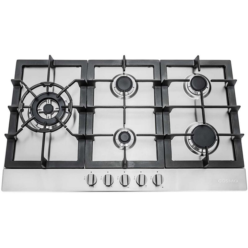 Cosmo 30 in. Drop-In Cooktop & Over-the-Range Microwave Oven with Vent Fan Set