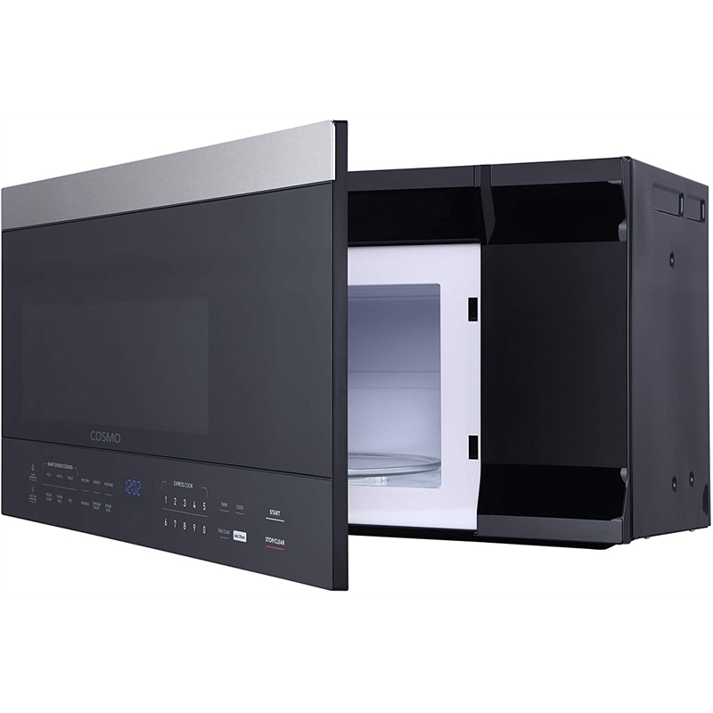 Cosmo 30 in. Drop-In Cooktop & Over-the-Range Microwave Oven with Vent Fan Set