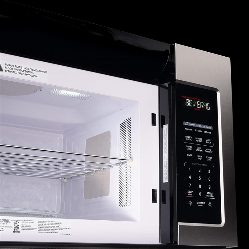 Cosmo 30 in. Drop-In Cooktop & Over-the-Range Microwave Oven with Vent Fan Set