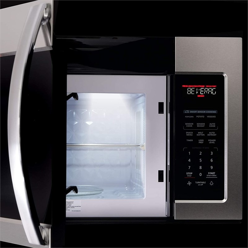 Cosmo 30 in. Drop-In Electric Ceramic Glass Cooktop & Microwave w/ Vent Fan Set
