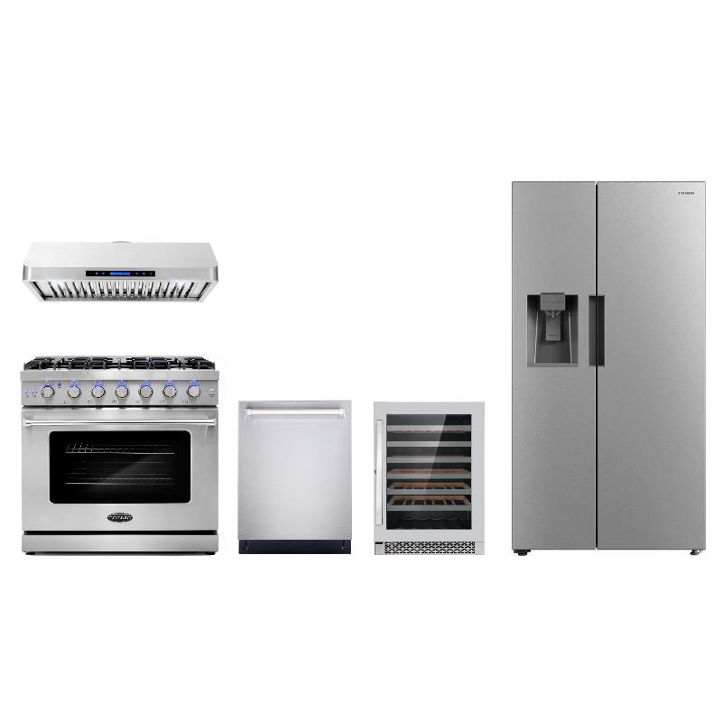 Cosmo Cos DIS6502 24 inch Top Control Built-in Tall Tub Dishwasher Fingerprint Resistant Stainless Steel