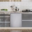 Cosmo 48 in. Double Oven Gas Range & Dishwasher & Refrigerator & Microwave Set