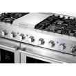 Cosmo 48 in. Double Oven Gas Range & Dishwasher & Refrigerator & Microwave Set