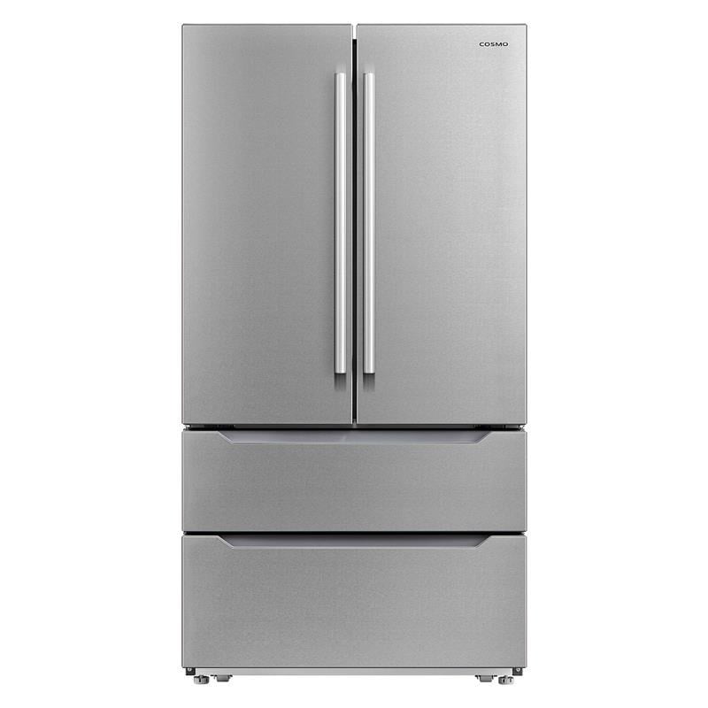 Cosmo COS-EPGR366 36 in. Gas Range & Range Hood & Dishwasher & Refrigerator Set
