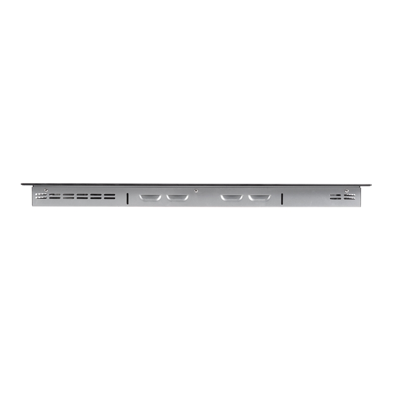 30 in. Electric Ceramic Glass Cooktop with 4 Burners in Black Porcelain