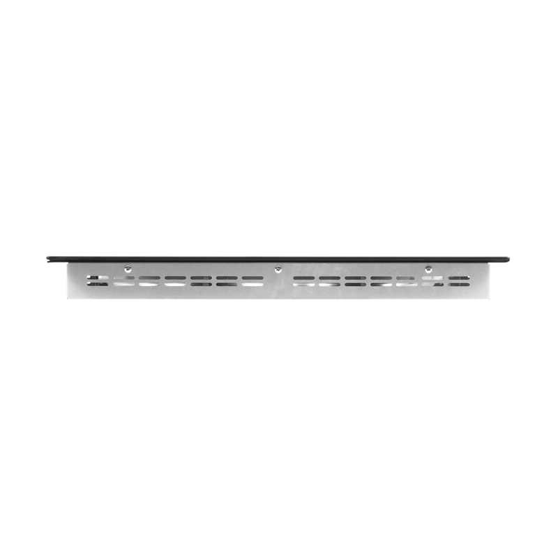 36 in. Electric Ceramic Glass Cooktop with 4 Burners in Black Porcelain