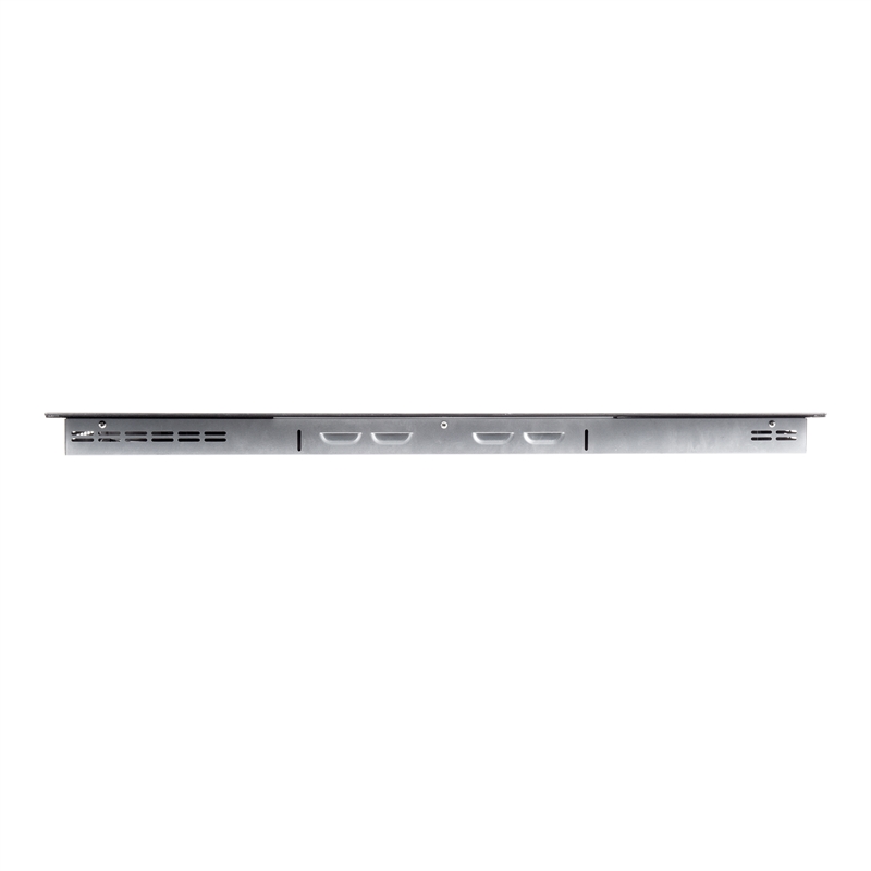 36 in. Electric Ceramic Glass Cooktop with 4 Burners in Black Porcelain