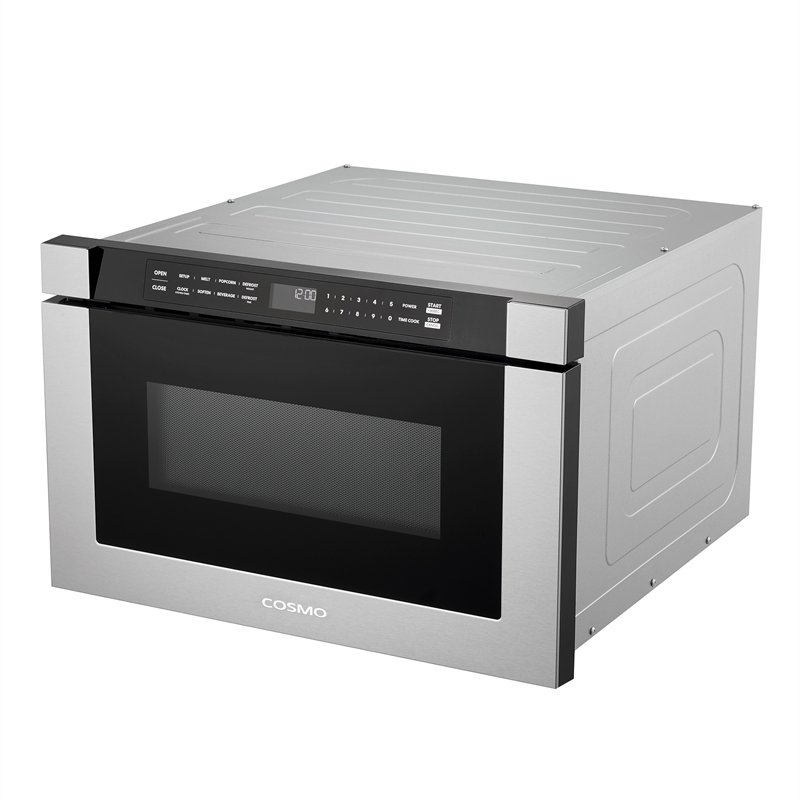 24 in. Haven Collection 1.2 cu. ft. Built-in Microwave Drawer in Stainless Steel