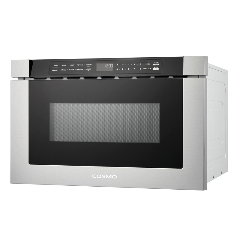 24 in. Haven Collection 1.2 cu. ft. Built-in Microwave Drawer in Stainless Steel