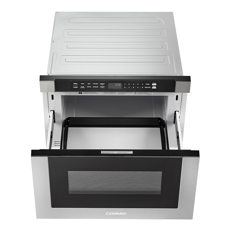 24 in. Haven Collection 1.2 cu. ft. Built-in Microwave Drawer in Stainless Steel