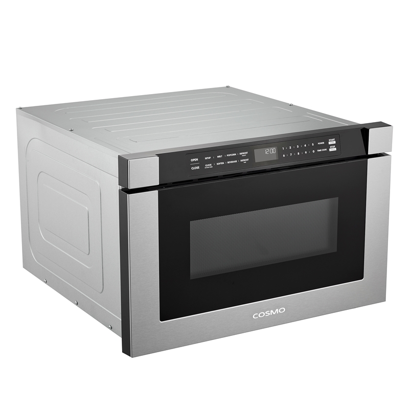 24 in. Haven Collection 1.2 cu. ft. Built-in Microwave Drawer in Stainless Steel