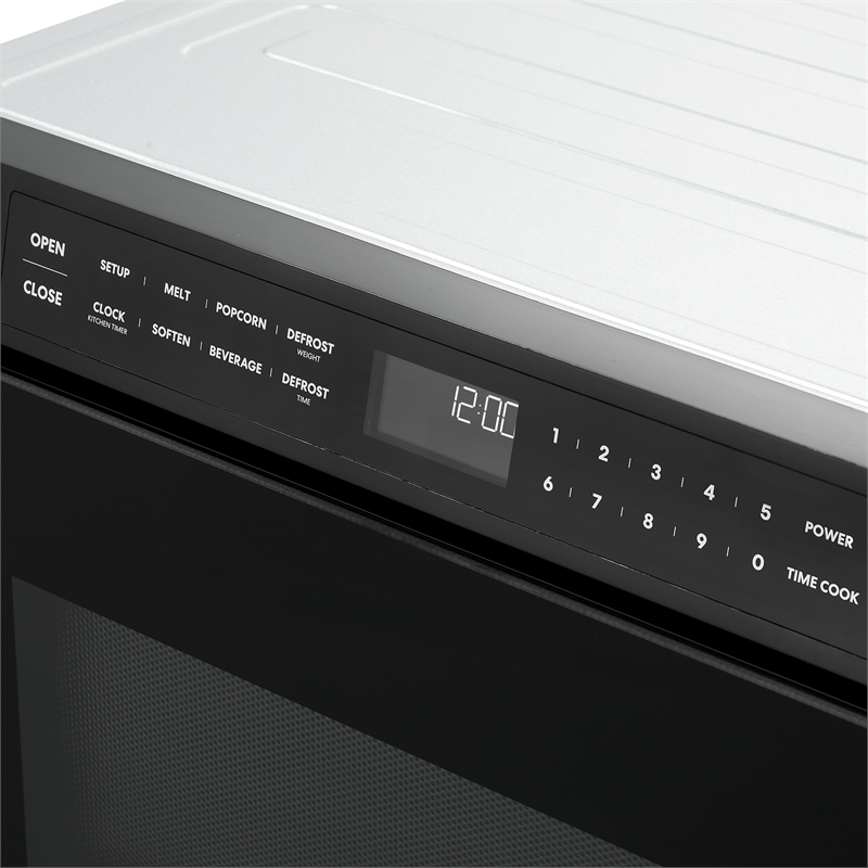 24 in. Haven Collection 1.2 cu. ft. Built-in Microwave Drawer in Stainless Steel