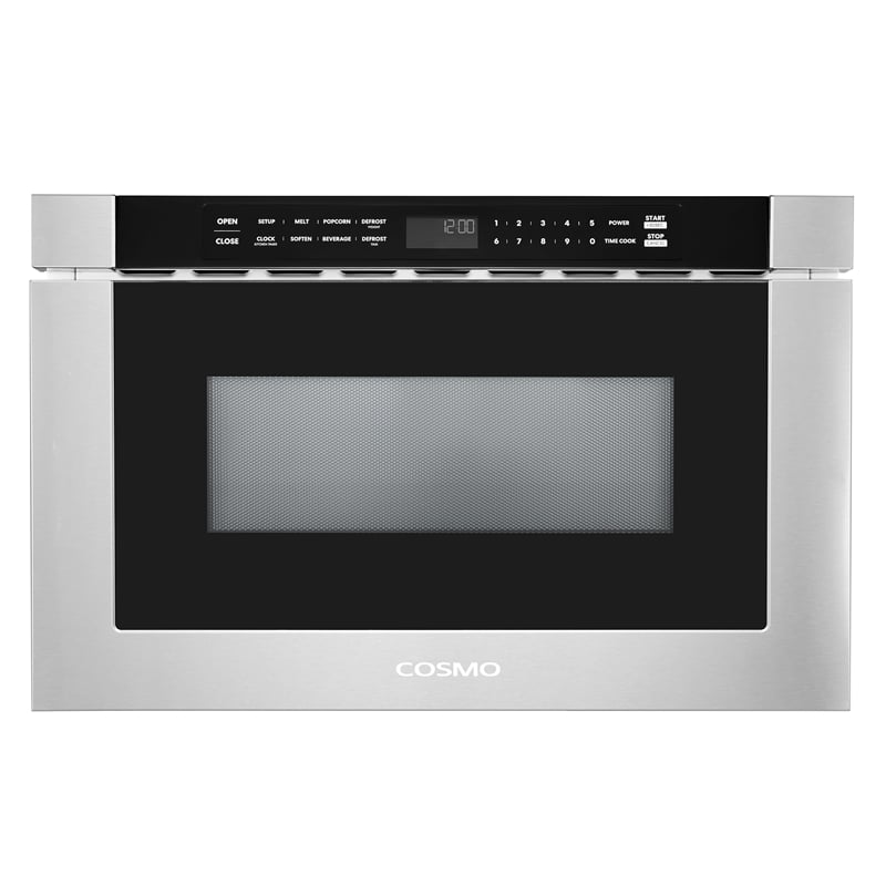 24 in. Haven Collection 1.2 cu. ft. Built-in Microwave Drawer in Stainless Steel