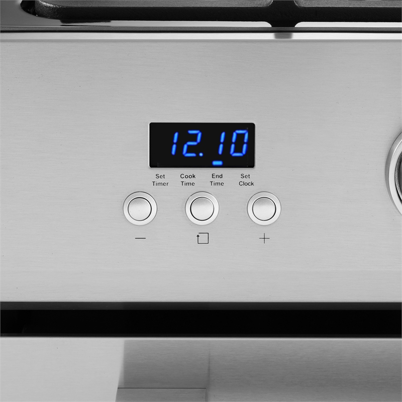 30 in. Nebula Collection 5.0 cu. ft. 5 burner Gas Range in Stainless Steel