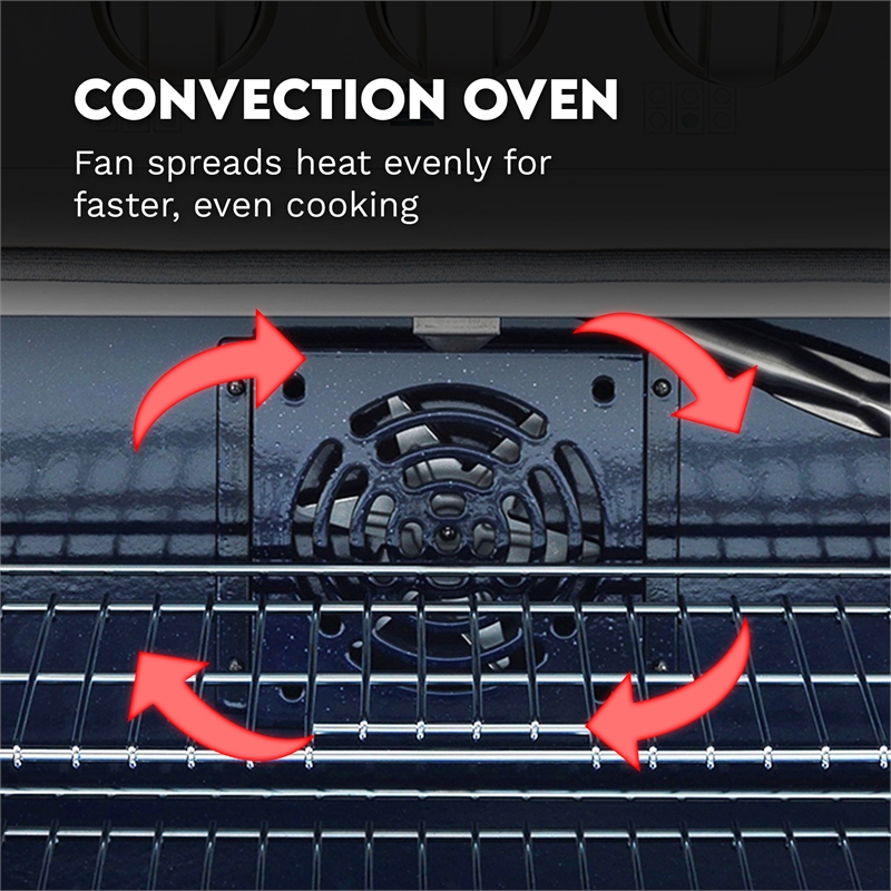 36 in. Vista Coll 4.5 cu. ft. 6 Burner Gas Range in Stainless Steel