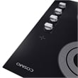 24 in. Electric Ceramic Glass Cooktop with 4 Elements Dual Zone Element