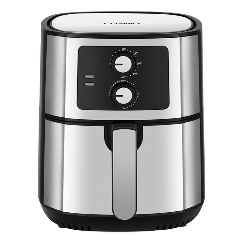 5.8 Quart Electric Hot Air Fryer with 1400W in Stainless Steel