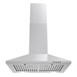 24 in. Nebula Collection Ducted Wall Mount Range Hood in Stainless Steel