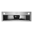 36 in. Lumin Collection Ducted Insert Range Hood in Stainless Steel