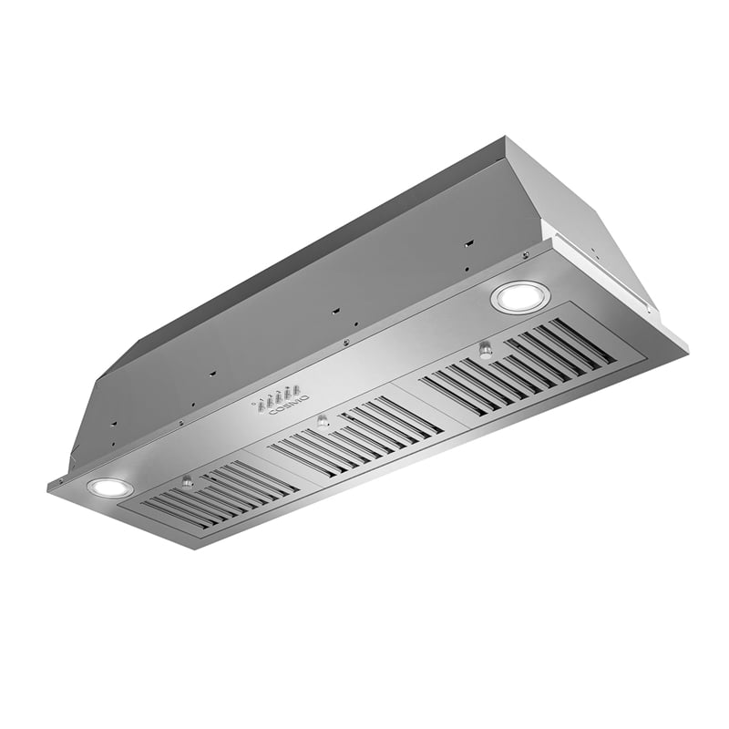 36 in. Lumin Collection Ducted Insert Range Hood in Stainless Steel