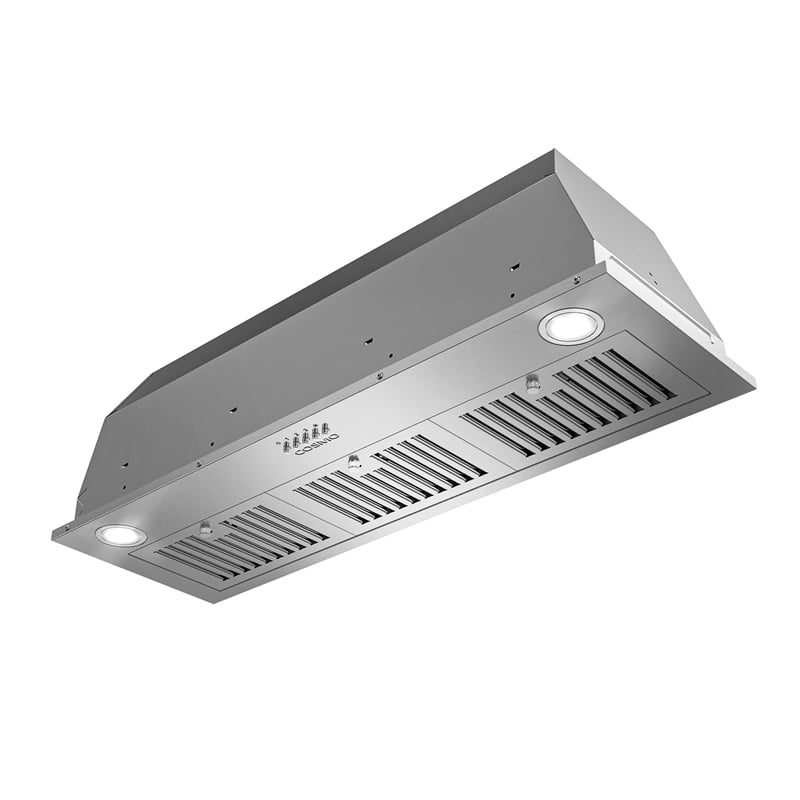 36 in. Lumin Collection Ducted Insert Range Hood in Stainless Steel