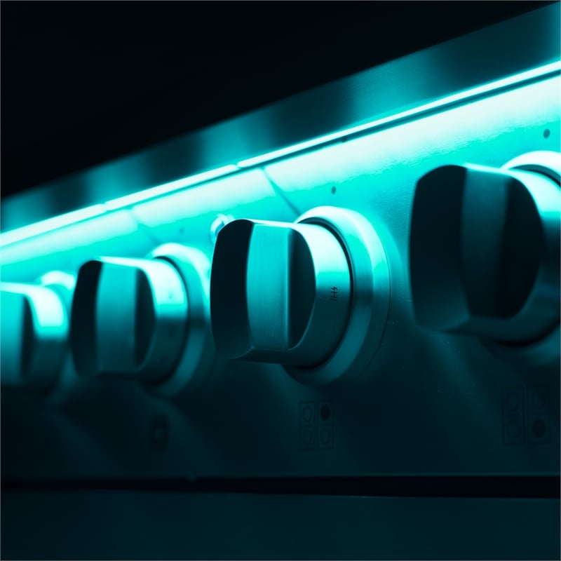 30 in. Vista Collection 3.5 cu. ft. 4 Burners Gas Range in Stainless Steel