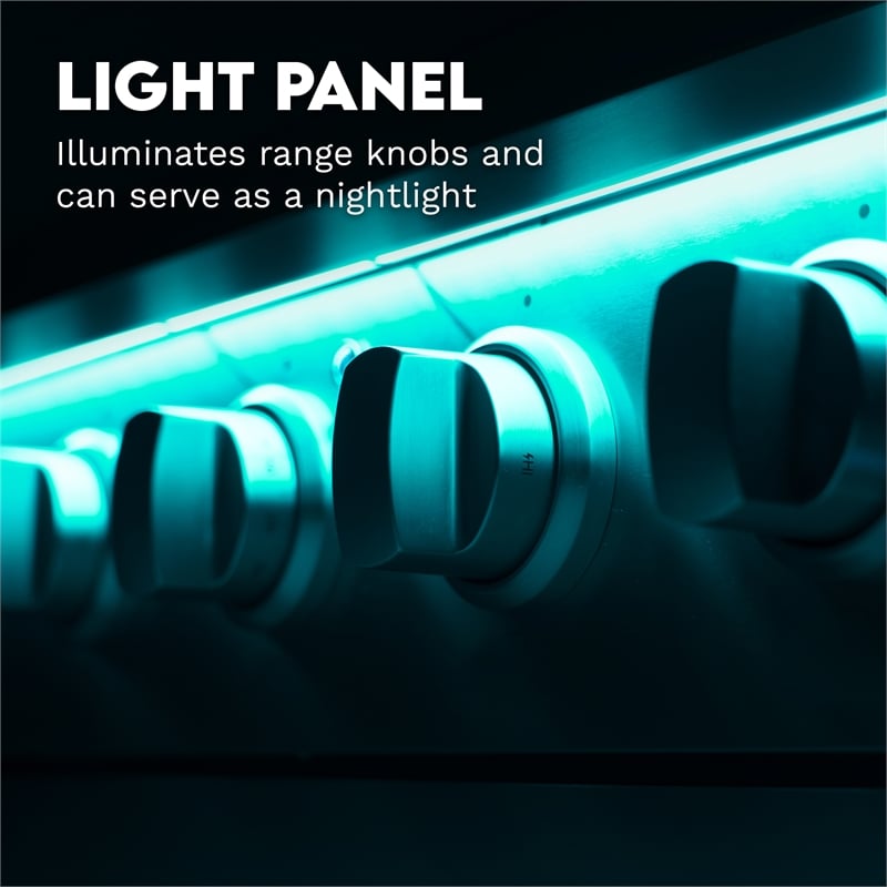 30 in. Vista Collection 3.5 cu. ft. 4 Burners Gas Range in Stainless Steel