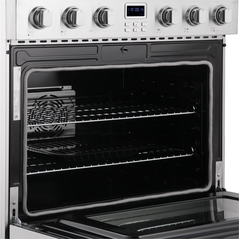 36 in. Haven Coll 6 cu. ft. Electric Ceramic Glass Range