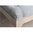 Pangea Home Athena Wood Rectangle Coffee Table in Antique White & Frost Gray