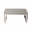 Pangea Home Karen 4-piece Aluminum Frame Outdoor Sofa Set in Gray Taupe