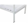 Pangea Home Karen Modern Aluminum Outdoor Chair in Powder Coated White