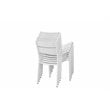 Pangea Home Miami 7-piece Modern Aluminum Frame Patio Dining Set in White