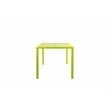 Pangea Home Miami Modern Aluminum Frame Patio Dining Table in Green
