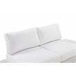 Pangea Home Yacht 3-piece Aluminum Frame Outdoor Sectional in White