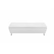 Pangea Home Yacht 3-piece Aluminum Frame Outdoor Sectional in White