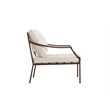 Pangea Home Palma 4-piece Modern Aluminum Outdoor Sofa Set in Espresso