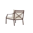 Pangea Home Palma 4-piece Modern Aluminum Outdoor Sofa Set in Espresso