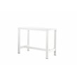 Pangea Home Breeze 7-piece Modern Aluminum Patio Bar Set in White